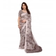 Women's Georgette Printed Saree With Unstitched Blouse 5.5Mtr (Grey) Women's Georgette Printed Saree With Unstitched Blouse 5.5Mtr (Grey)