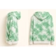 Men's Cotton Tie &amp; dye Hoodie (Green)