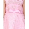 Girl's Net Embroidered Sleeveless Dress (Pink) Girl's Net Embroidered Sleeveless Dress (Pink)