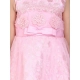 Girl's Net Embroidered Sleeveless Dress (Pink) Girl's Net Embroidered Sleeveless Dress (Pink)