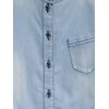 Girl's Denim Embellished Sleeveless Jumpsuit (Blue) Girl's Denim Embellished Sleeveless Jumpsuit (Blue)