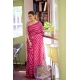Women's Faux_Tussar_Silk Geometric_Print Saree With Unstitched Blouse 5.5Mtr (Light_Pink)