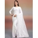 Women's Net Self Design Saree With Unstitched Blouse 5.5Mtr (White) Women's Net Self Design Saree With Unstitched Blouse 5.5Mtr (White)