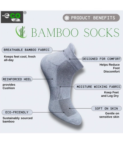 4_Pair Set Unisex Casual Cotton Printed Ankle Length Socks (Multicolor)