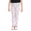 Girl's Cotton Lycra Floral Elasticated Jeggings (Multicolor) Girl's Cotton Lycra Floral Elasticated Jeggings (Multicolor)