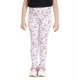 Girl's Cotton Lycra Floral Elasticated Jeggings (Multicolor) Girl's Cotton Lycra Floral Elasticated Jeggings (Multicolor)