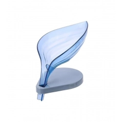 Pack Of 2_Leaf-Shaped Soap Holder – Stylish Bathroom Soap Dish (Color: Assorted )