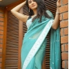 Women's Soft Lichi Silk Printed Saree With Unstitched Blouse 5.5Mtr (Sky-Blue) Women's Soft Lichi Silk Printed Saree With Unstitched Blouse 5.5Mtr (Sky-Blue)