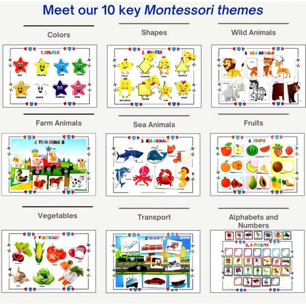 My First Busy Book – Fun And Educational Activity Kit for Kids (2-4 Years, Multicolor)