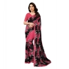Women's Georgette Printed Saree With Unstitched Blouse 5.5Mtr (Pink) Women's Georgette Printed Saree With Unstitched Blouse 5.5Mtr (Pink)