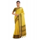 Women's Silk Blended Jaquard Woven Saree With Unstitched Blouse 5.5Mtr (Yellow) Women's Silk Blended Jaquard Woven Saree With Unstitched Blouse 5.5Mtr (Yellow)