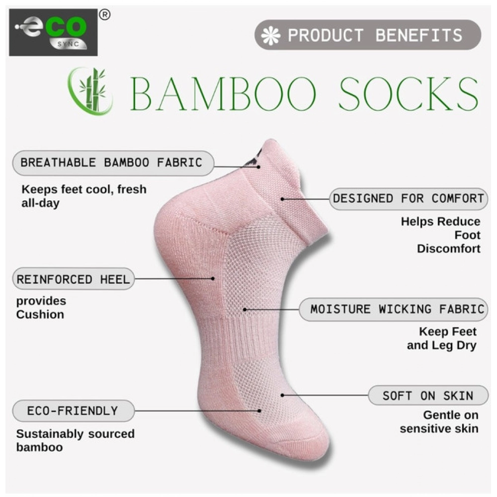 4_Pair Set Unisex Casual Cotton Printed Ankle Length Socks (Multicolor)