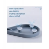 Pack Of 2_Leaf-Shaped Soap Holder – Stylish Bathroom Soap Dish (Color: Assorted )