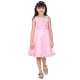 Girl's Net Embroidered Sleeveless Dress (Pink) Girl's Net Embroidered Sleeveless Dress (Pink)