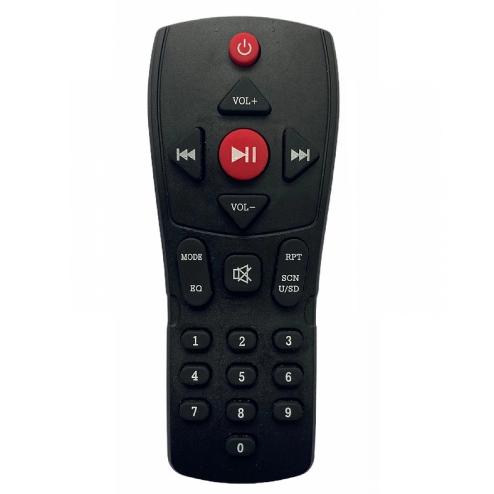 Ecomoye USB FM Remote No. UB31, Black (Exactly Same Remote will Only Work)