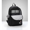 Unisex PU Leather Solid Medium Zipper Backpack (Black) Unisex PU Leather Solid Medium Zipper Backpack (Black)